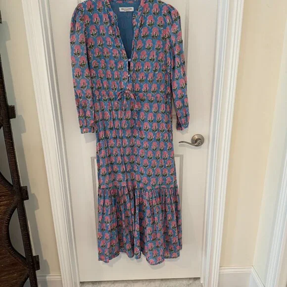 Emerson Fry India Collection Maxi Dress - Size M - Picture 5 of 5